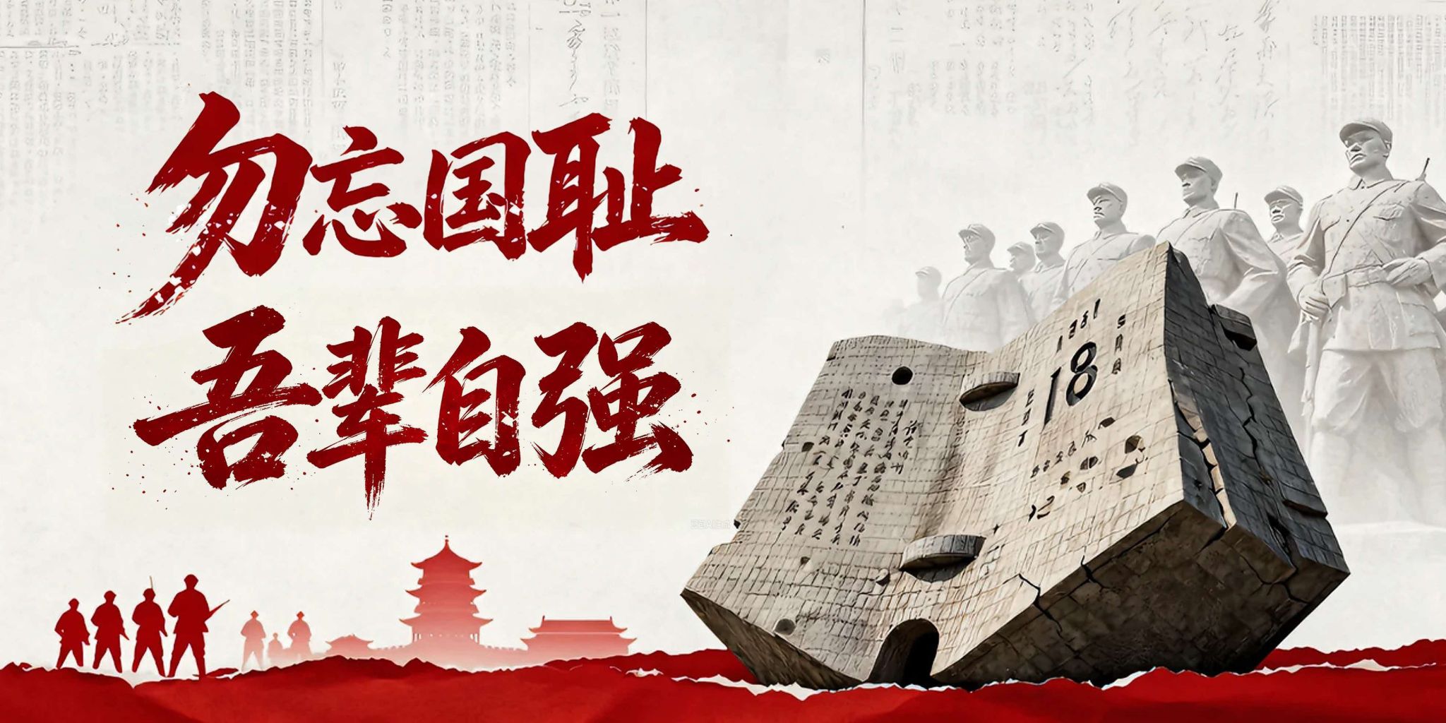 勿忘国耻、吾辈自强